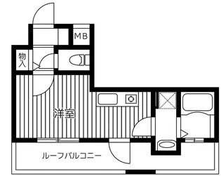 センチュリー新横浜【7階】の間取り