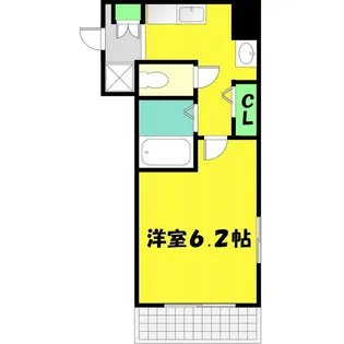 サンパレス都島【7階】の間取り