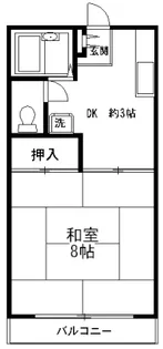 ローリエ水原【2階】の間取り