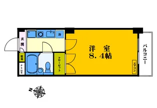 エーデルハイム【1階】の間取り