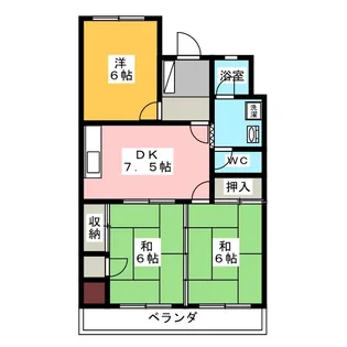 水野ビル【3階】の間取り