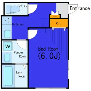 東京都品川区戸越4【アパート】の間取り