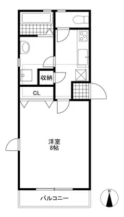 プレラッセ鶴ヶ峰【2階】の間取り