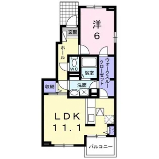 三重県鈴鹿市寺家4【アパート】の間取り