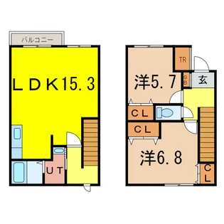 ナリッシュ410の間取り