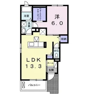 sunny.residence【1階】の間取り