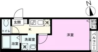 コパン武里【1階】の間取り