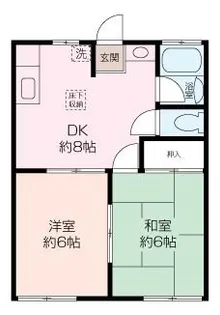 メゾン・リラ【2階】の間取り