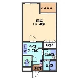 フォレストガーデン【3階】の間取り