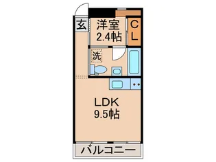 CASA ABoAB【1階】の間取り