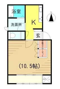 パステリーノ【1階】の間取り