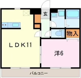 シークレフ【2階】の間取り