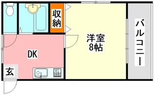 シルフィ【2階】の間取り