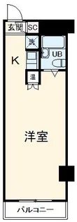 ライオンズマンション末吉町【4階】の間取り