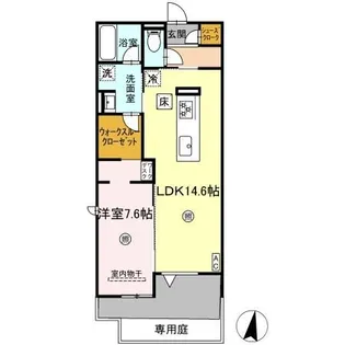 グランフォース【1階】の間取り