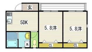 アイランドビル7【3階】の間取り
