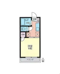 インシャラー戸塚【1階】の間取り