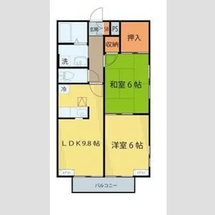 シャトル【1階】の間取り