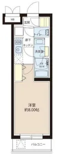 東京都新宿区下落合3【マンション】の間取り
