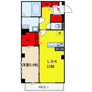 GRAND RESILIENCE 川口幸町【3階】の間取り