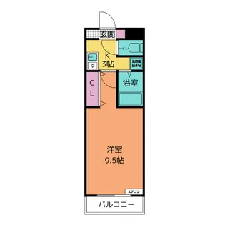A・City新安城南【5階】の間取り