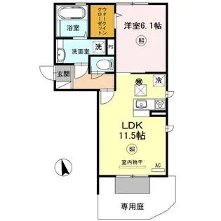 Felice Casa【1階】の間取り