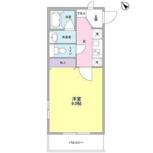 東京都台東区根岸3【マンション】の間取り