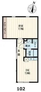 MIRAI【1階】の間取り