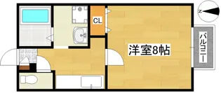 プランドール名取A【1階】の間取り