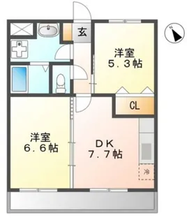 グレイスシャトー21【4階】の間取り