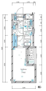 ガリシア池上II【2階】の間取り
