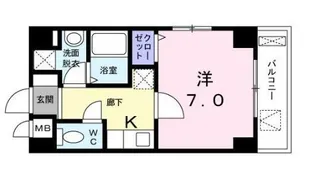 東京都江東区牡丹3【マンション】の間取り