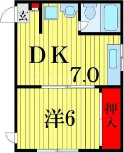 フェリース青砥【3階】の間取り