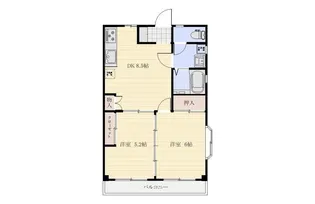 KSコート【1階】の間取り