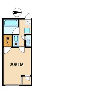 メゾンオパール【2階】の間取り