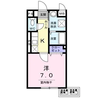 ステラ ルーチェ 目白【2階】の間取り