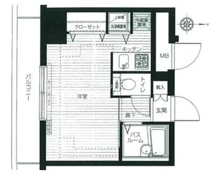 トーシンフェニックス目白弐番館【4階】の間取り