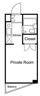 テラスフローラル【3階】の間取り