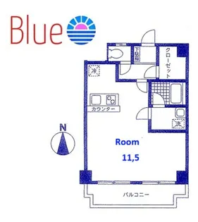 メゾン北鎌倉【2階】の間取り