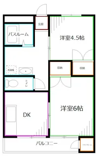 RAYHAUS善福寺川公園【1階】の間取り