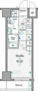 東京都北区王子3【マンション】の間取り