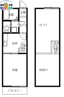 フレグランス清水弐番館【2階】の間取り