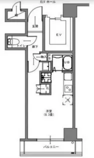 東京都港区白金3【マンション】の間取り