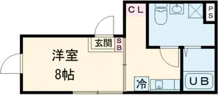 プレジール三軒茶屋【1階】の間取り