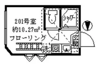 フェリスコーラス【2階】の間取り