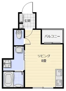 Cenova Ebisu【1階】の間取り