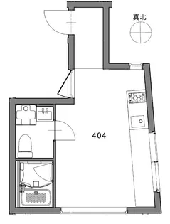 東京都品川区上大崎1【マンション】の間取り