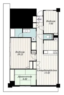 ザ・ウィンベルグラン町田【20階】の間取り