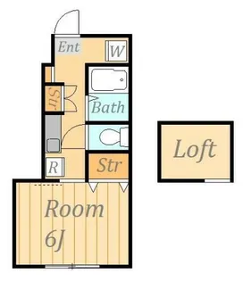 レグルス西谷【2階】の間取り