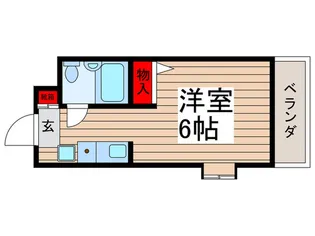 ジョイフル津田沼【3階】の間取り